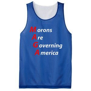 Morons Are Governing America Anti Trump Political Mesh Reversible Basketball Jersey Tank