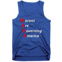 Morons Are Governing America Anti Trump Political Tank Top