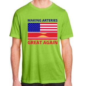 Making Arteries Great Again For Cardiac Cath Lab Doc Nurse Gift Adult ChromaSoft Performance T-Shirt