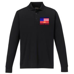 Making Arteries Great Again For Cardiac Cath Lab Doc Nurse Gift Performance Long Sleeve Polo