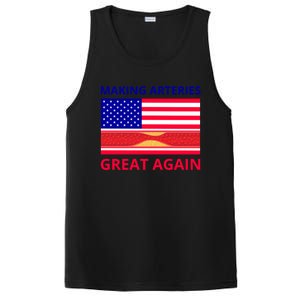 Making Arteries Great Again For Cardiac Cath Lab Doc Nurse Gift PosiCharge Competitor Tank