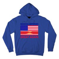 Making Arteries Great Again For Cardiac Cath Lab Doc Nurse Gift Hoodie