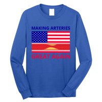 Making Arteries Great Again For Cardiac Cath Lab Doc Nurse Gift Long Sleeve Shirt