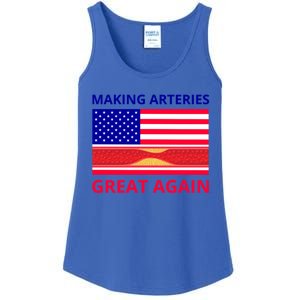 Making Arteries Great Again For Cardiac Cath Lab Doc Nurse Gift Ladies Essential Tank