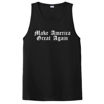 Make America Great Again President Trump 2024 Patriotic PosiCharge Competitor Tank