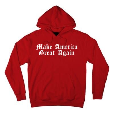 Make America Great Again President Trump 2024 Patriotic Tall Hoodie