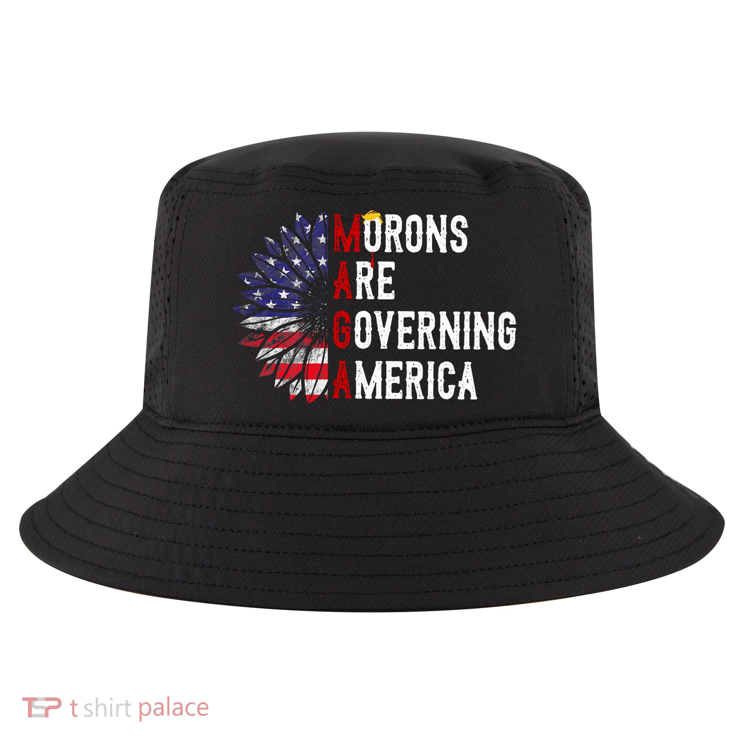 Morons Are Governing America Cool Comfort Performance Bucket Hat