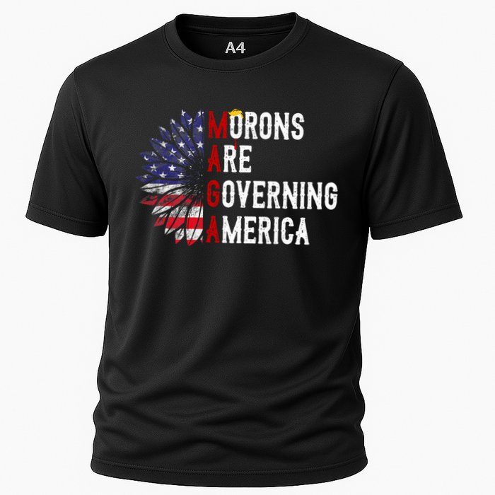 Morons Are Governing America Cooling Performance Crew T-Shirt