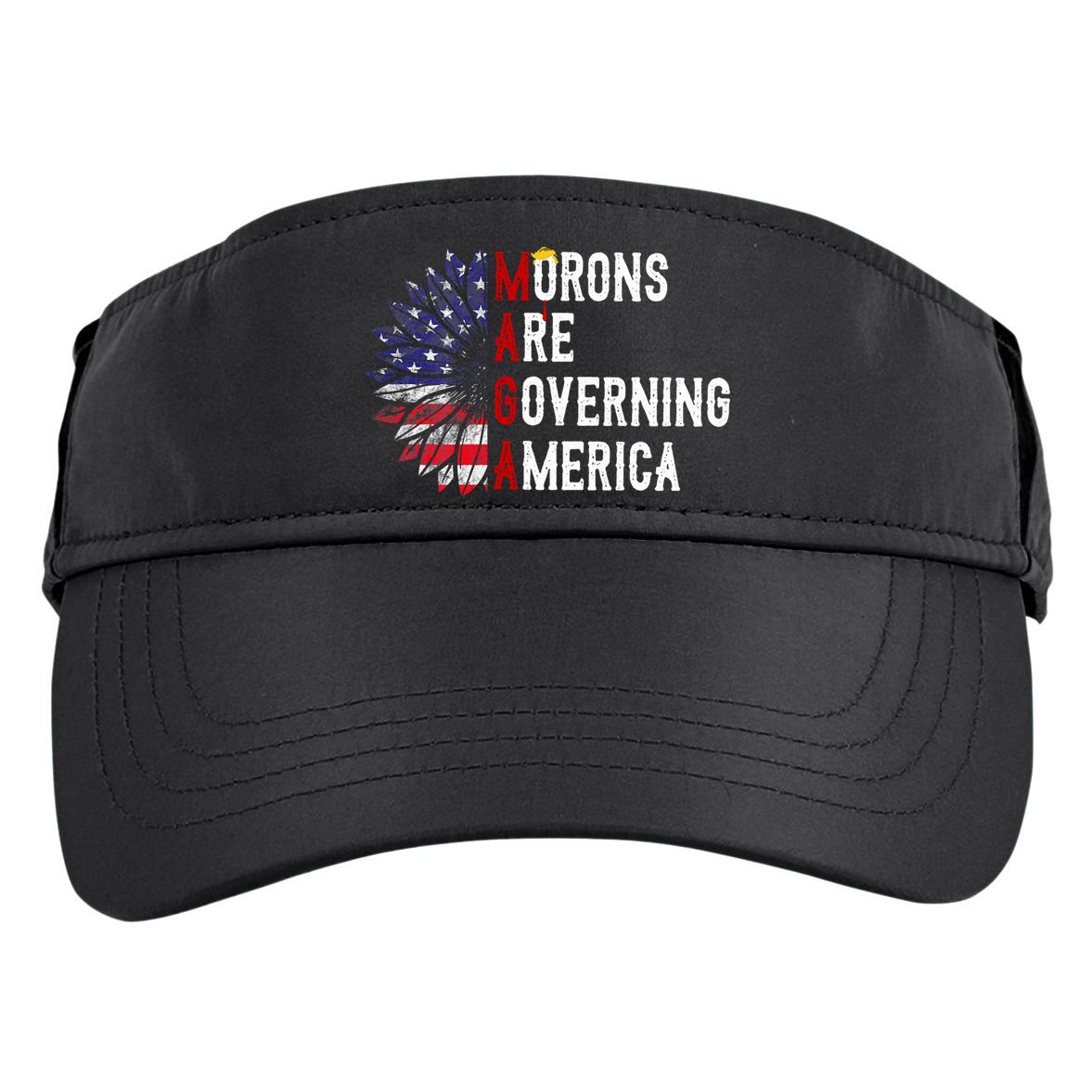 Morons Are Governing America Adult Drive Performance Visor