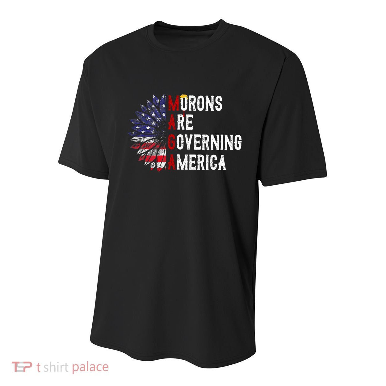 Morons Are Governing America Youth Performance Sprint T-Shirt