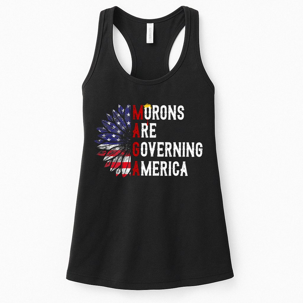 Morons Are Governing America Womens Tank Top