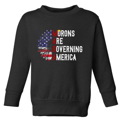 Morons Are Governing America Toddler Sweatshirt