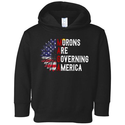 Morons Are Governing America Toddler Hoodie