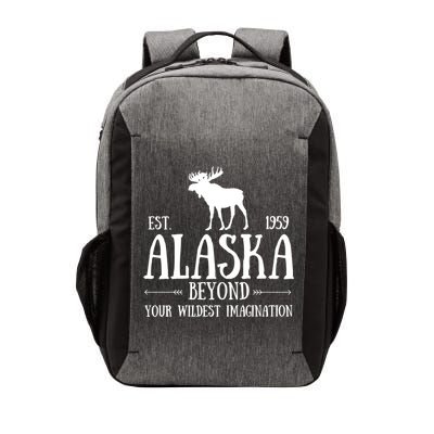 Moose Alaska Gift Mountain Last Frontier Alaska Cute Gift Vector Backpack