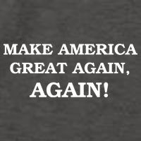 Make America Great Again, Again! Trump Rally #SaveAmerica Vector Backpack
