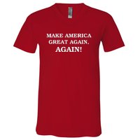 Make America Great Again, Again! Trump Rally #SaveAmerica V-Neck T-Shirt