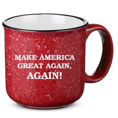 Make America Great Again, Again! Trump Rally #SaveAmerica 15oz Campfire Ceramic Mug