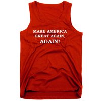 Make America Great Again, Again! Trump Rally #SaveAmerica Tank Top