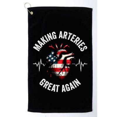 Making Arteries Great Again Meaningful Gift Golf Towel