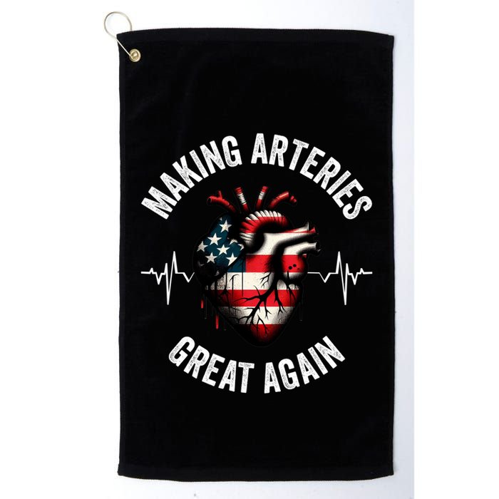 Making Arteries Great Again Meaningful Gift Golf Towel