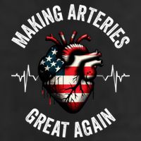 Making Arteries Great Again Meaningful Gift Golf Towel