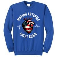 Making Arteries Great Again Meaningful Gift Tall Sweatshirt