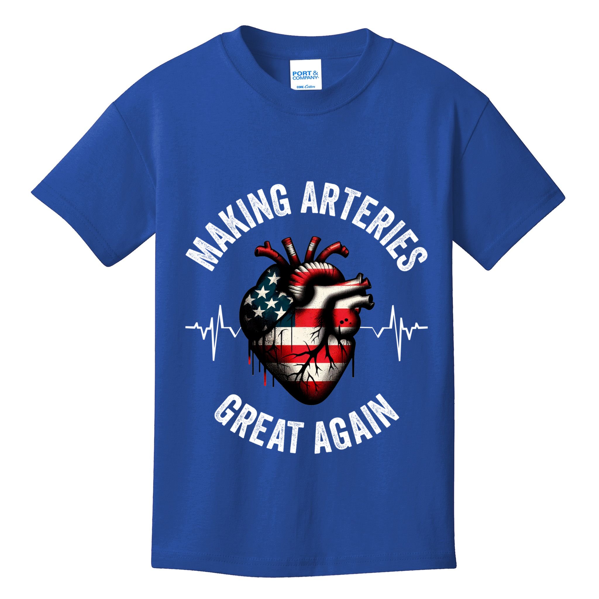 Making Arteries Great Again Meaningful Gift Kids T-Shirt