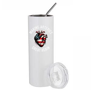 Making Arteries Great Again Meaningful Gift Stainless Steel Tumbler