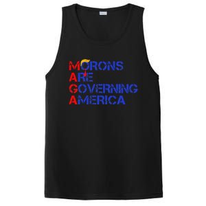 Morons Are Governing America Funny Trump 2024 PosiCharge Competitor Tank