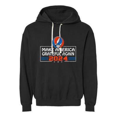 Make America Grateful Again 2024 Garment-Dyed Fleece Hoodie