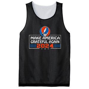 Make America Grateful Again 2024 Mesh Reversible Basketball Jersey Tank