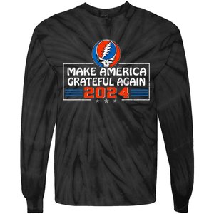 Make America Grateful Again 2024 Tie-Dye Long Sleeve Shirt