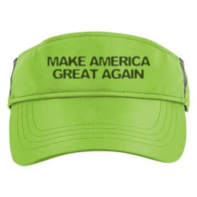 Make America Great Again President Trump 2024 Patriotic Adult Drive Performance Visor