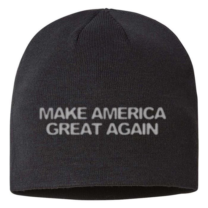 Make America Great Again President Trump 2024 Patriotic Sustainable Beanie