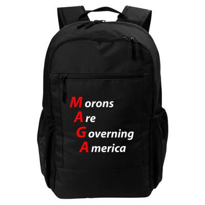 Morons Are Governing America Anti Trump Political Backpack