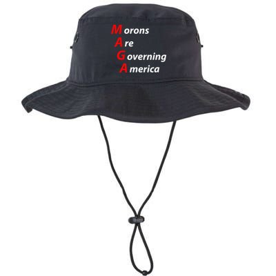 Morons Are Governing America Anti Trump Political Bucket Hat