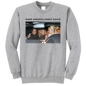 Make America Great Again Funny Meme Gift Tall Sweatshirt