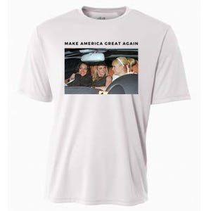 Make America Great Again Funny Meme Gift Cooling Performance Crew T-Shirt