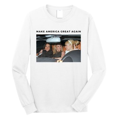 Make America Great Again Funny Meme Gift Long Sleeve Shirt