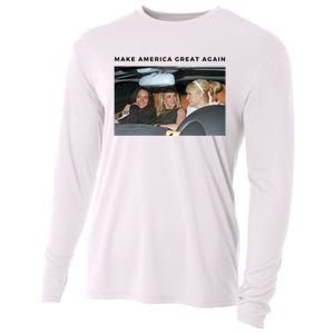 Make America Great Again Funny Meme Gift Cooling Performance Long Sleeve Crew