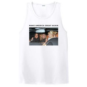 Make America Great Again Funny Meme Gift PosiCharge Competitor Tank