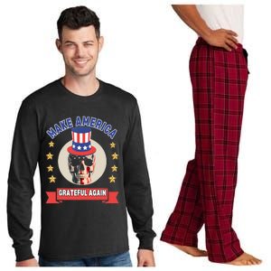 Make America Grateful Again Long Sleeve Pajama Set