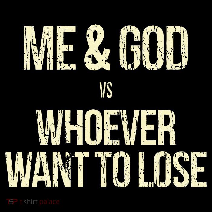 Me And God Vs Whoever Want To Lose Impact Tech Backpack