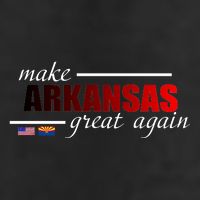 Make Arkansas Great Again 7 Panel Mesh Trucker Snapback Hat