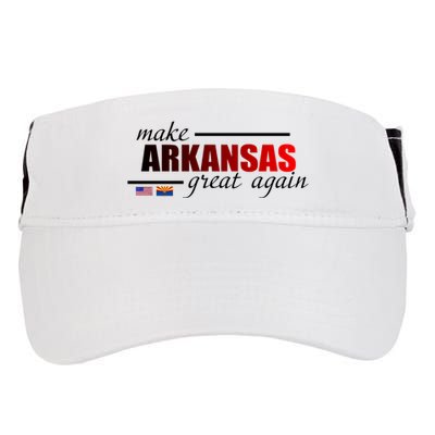 Make Arkansas Great Again Adult Drive Performance Visor