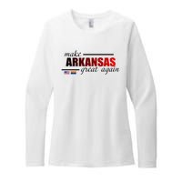 Make Arkansas Great Again Womens CVC Long Sleeve Shirt