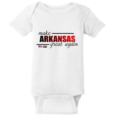 Make Arkansas Great Again Baby Bodysuit