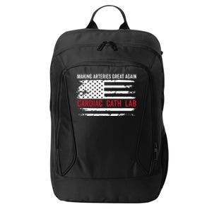 Making Arteries Great Again City Backpack