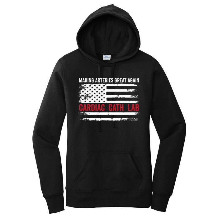 Making Arteries Great Again Women's Pullover Hoodie