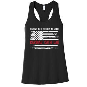 Making Arteries Great Again Women's Racerback Tank